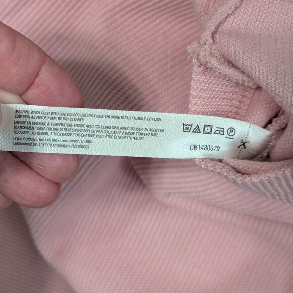 Free People FP Beach Lizzie Blazer Romper Knit Baby Pink One Piece Womens Medium - Picture 5 of 6